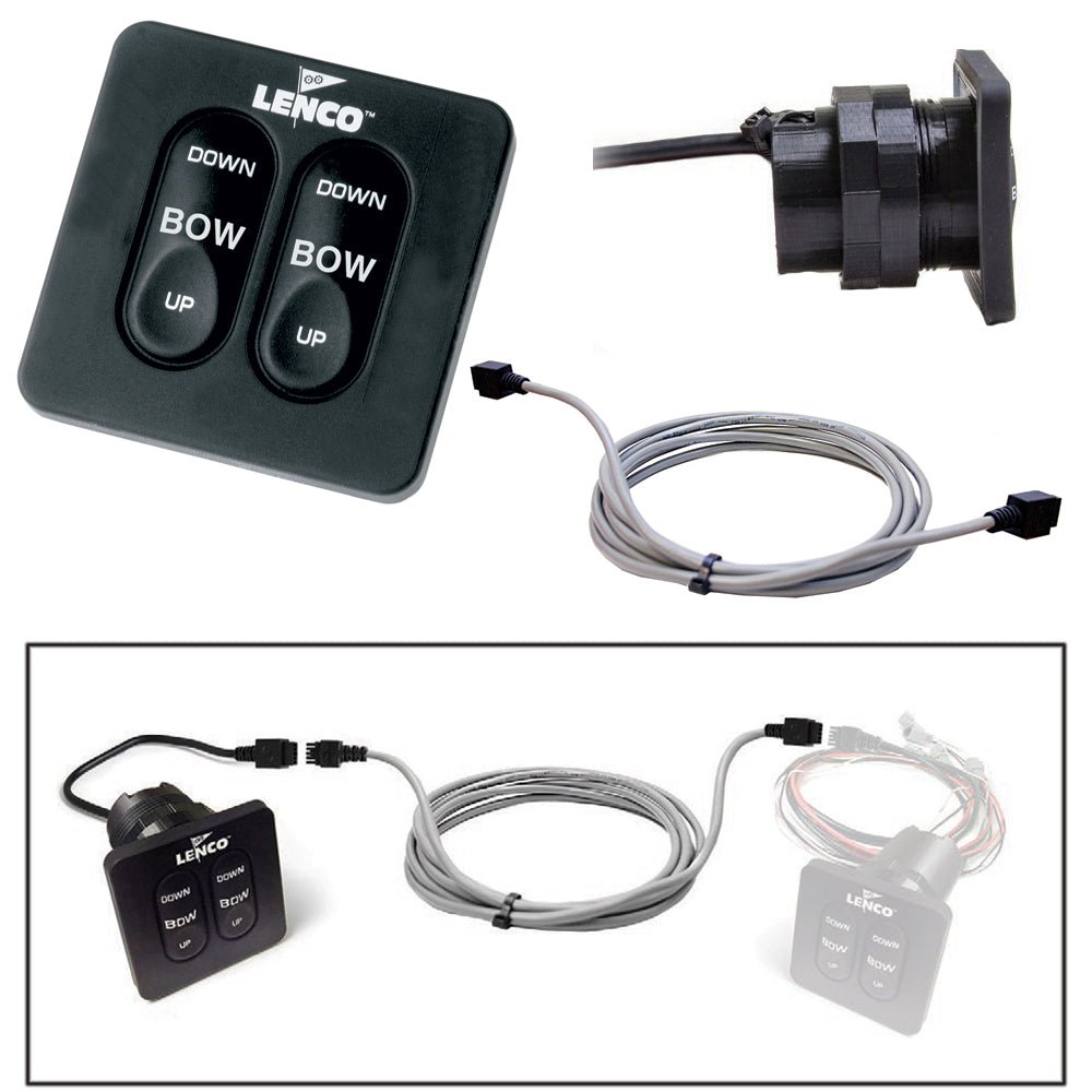 Lenco Flybridge Kit f/Standard Key Pad f/All-In-One Integrated Tactile Switch - 10' [11841-101] - Houseboatparts.com