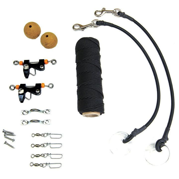 Tigress Deluxe Rigging Kit - Black Nylon [88601] - Houseboatparts.com