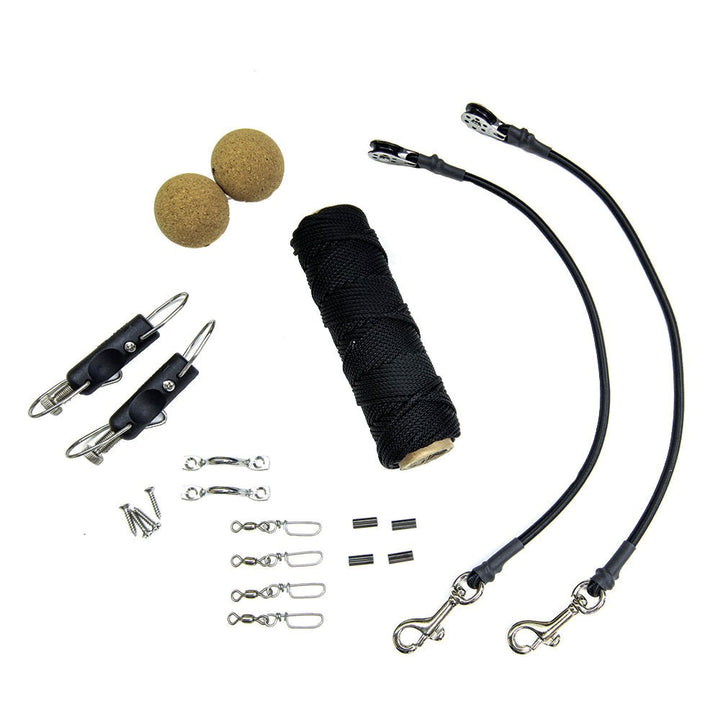 Tigress Elite Rigging Kit - Black Nylon [88603] - Houseboatparts.com