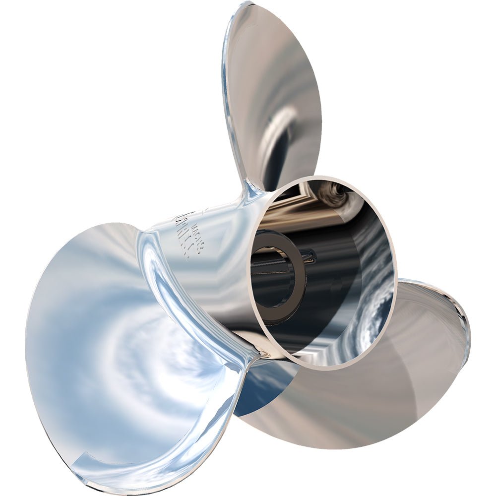 Turning Point Express Mach3 - Right Hand - Stainless Steel Propeller - E1-1013 - 3-Blade - 10.5" x 13 Pitch [31301312] - Houseboatparts.com