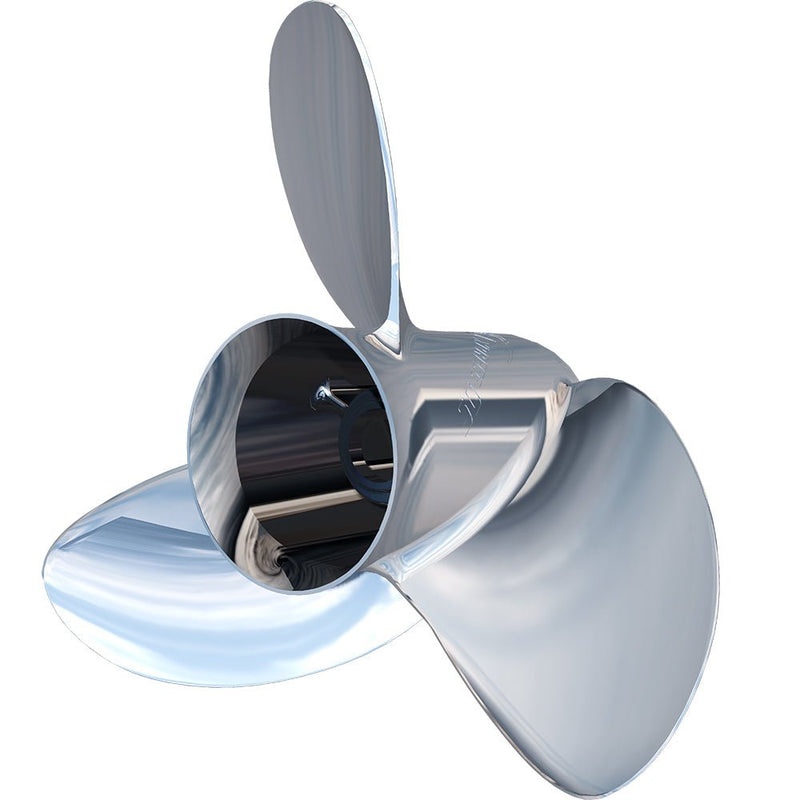Turning Point Express Mach3 OS - Left Hand - Stainless Steel Propeller - OS-1617-L - 3-Blade - 15.6" x 17 Pitch [31511720] - Houseboatparts.com