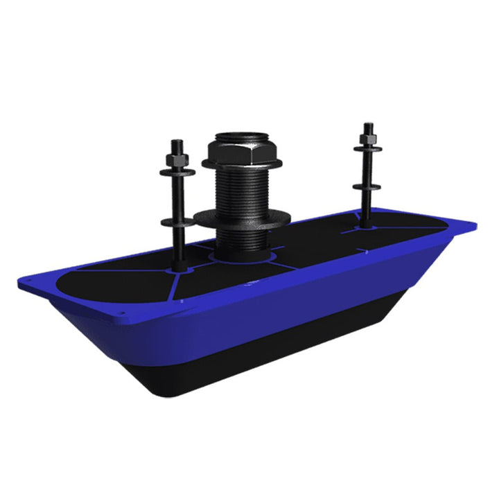 Navico StructureScan 3D Stainless Steel Thru-Hull Transducer - Single [000-13559-001] - Houseboatparts.com