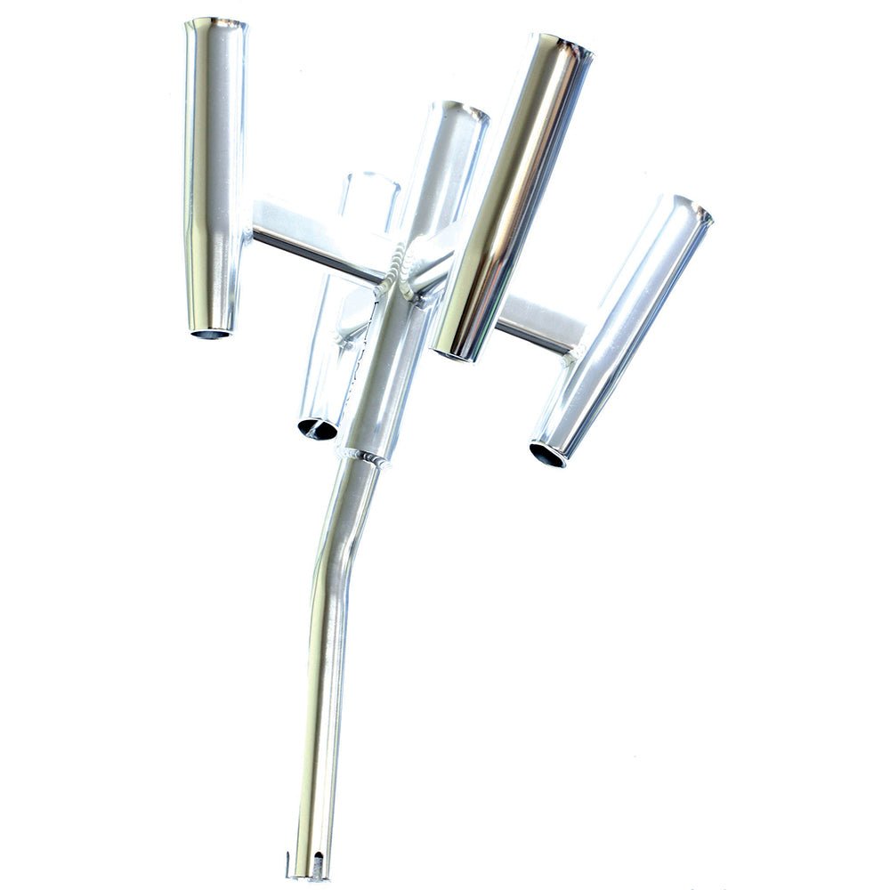 Tigress Five Banger Aluminum Rod Holder - Bent Butt [88157 - 1] - Houseboatparts.com