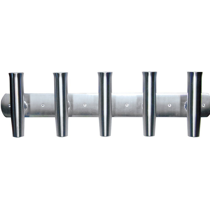 Tigress 5 Rod Aluminum Transom Mount Rod Holder - 35" [88144] - Houseboatparts.com