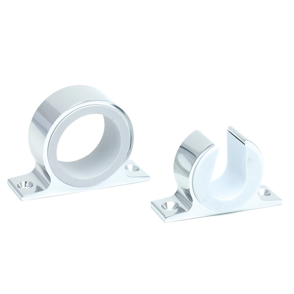 Tigress Premium Silver Anodized Rod Hanger [88544] - Houseboatparts.com