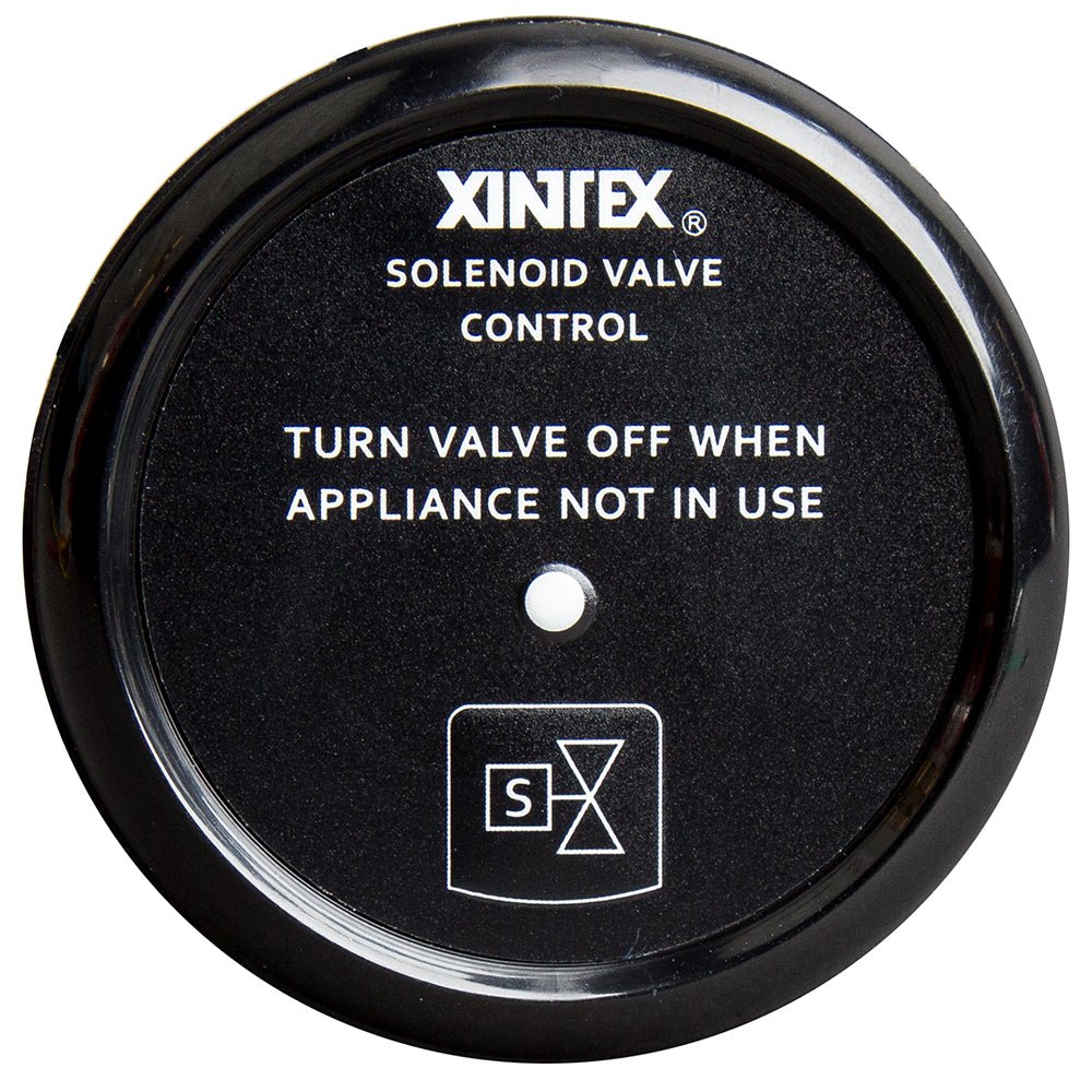 Fireboy-Xintex Propane Control Solenoid Valve w/Black Bezel Display [C-1B-R] - Houseboatparts.com