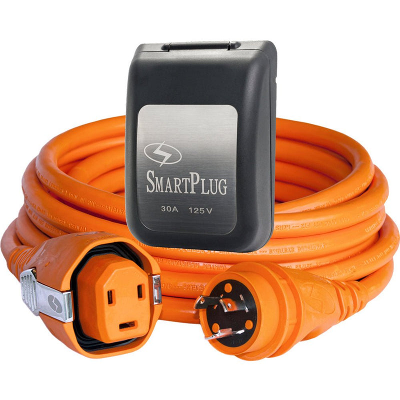 SmartPlug 30 AMP SmartPlug/Twist Type Cordset w/Black Inlet Cover- 50 [C30503BM30PB] - Houseboatparts.com