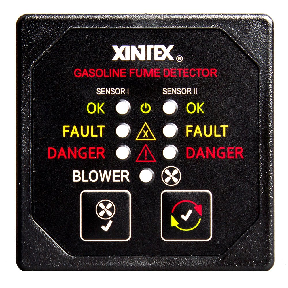 Fireboy-Xintex Gasoline Fume Detector w/Dual Channel Blower Control - 12/24V [G-2BB-R] - Houseboatparts.com