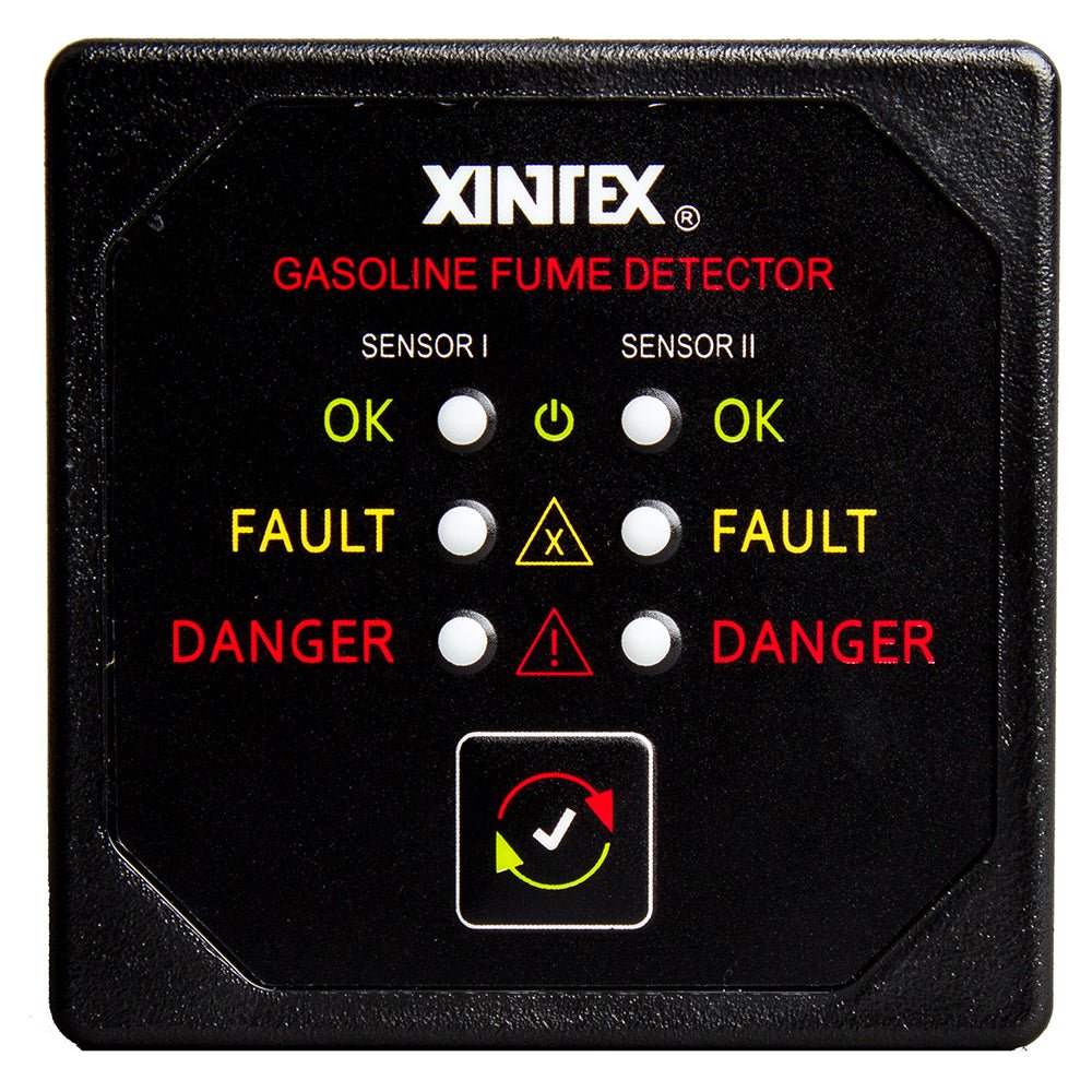 Fireboy-Xintex Gasoline Fume Detector w/Dual Channel - 12/24V [G-2B-R] - Houseboatparts.com