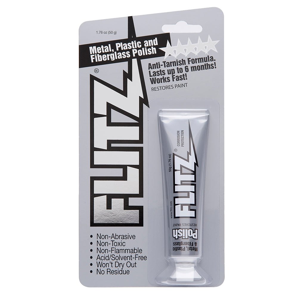 Flitz Polish - Paste - 1.76oz Tube - 6-Pack [BP 03511-6A-6PK] - Houseboatparts.com