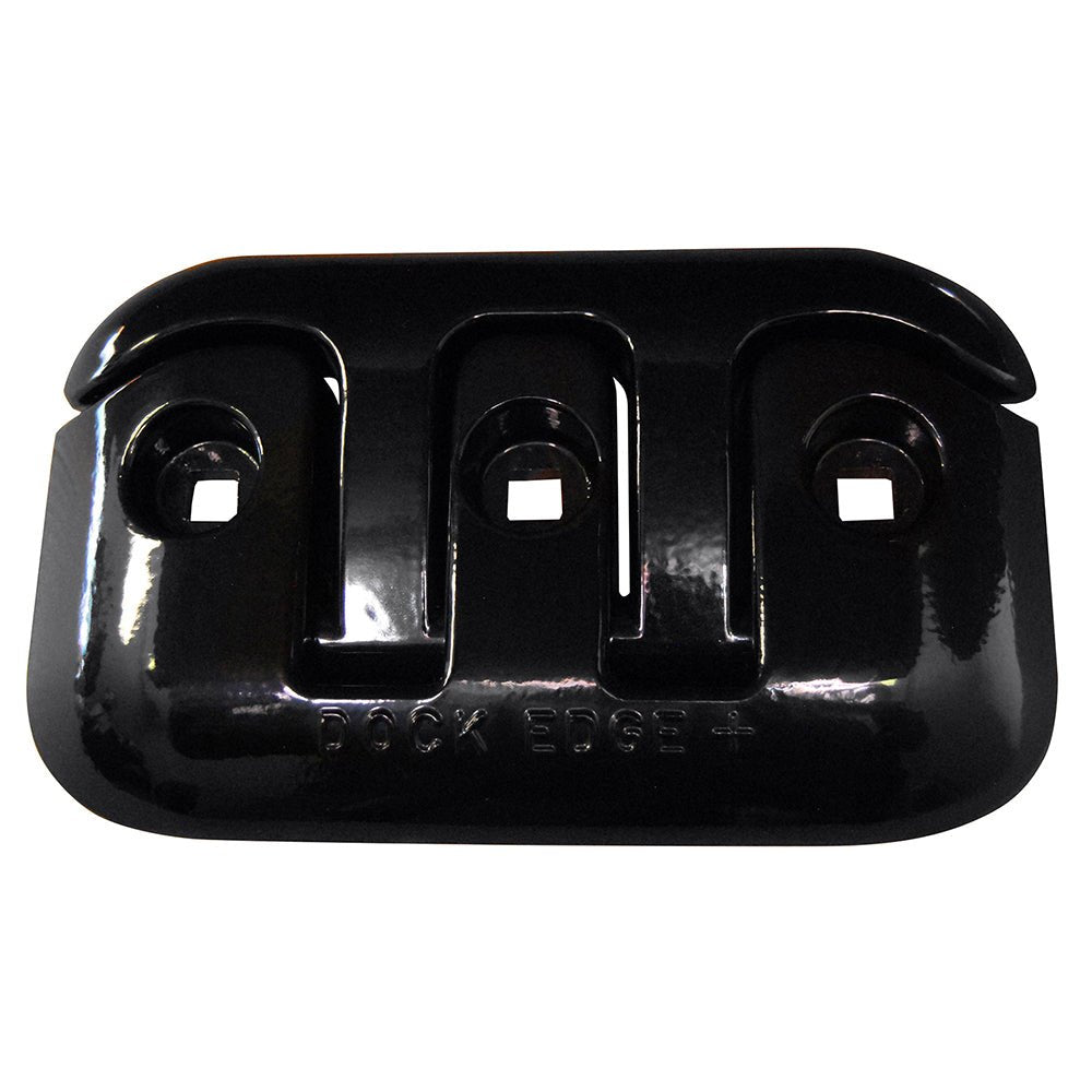 Dock Edge Flip-Up Dock Cleat - 8" - Black [2608B-F] - Houseboatparts.com