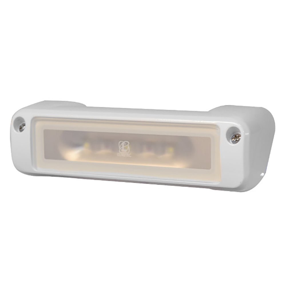 Lumitec Perimeter Light - White Finish - White/Red Dimming [101477] - Houseboatparts.com