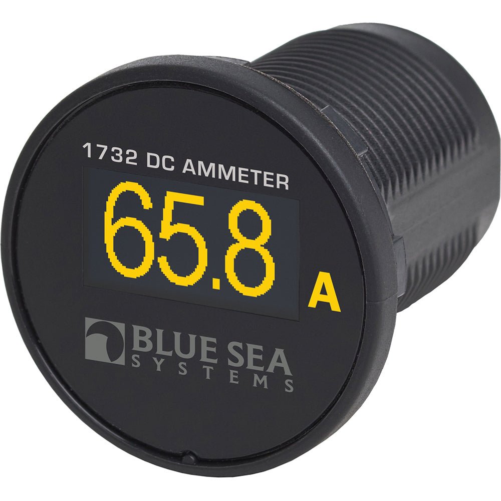 Blue Sea 1732 Mini OLED Ammeter [1732] - Houseboatparts.com