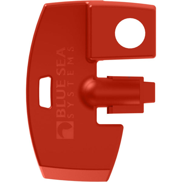 Blue Sea 7903 Battery Switch Key Lock Replacement - Red [7903] - Houseboatparts.com
