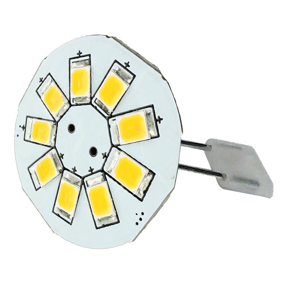 Lunasea G4 Back Pin 0.9" LED Light - Cool White [LLB-21BC-21-00] - Houseboatparts.com