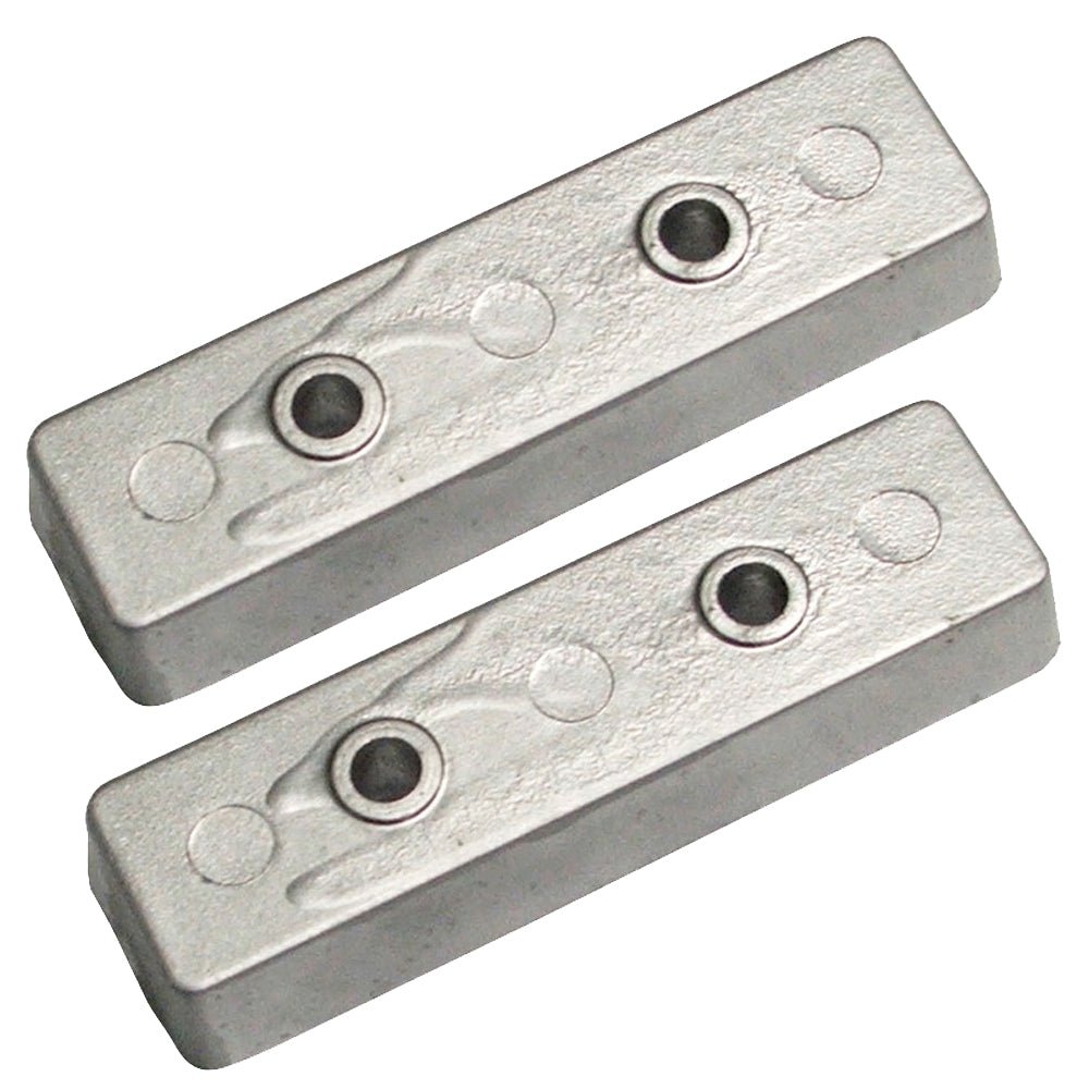 Tecnoseal TEC-BNT Bennett Trim Tab Anode - Zinc - Pair [TEC-BNT] - Houseboatparts.com