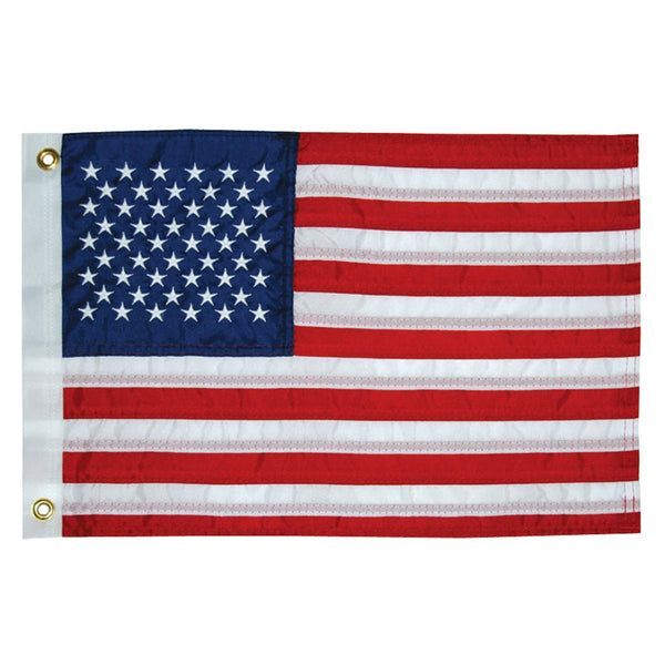 Taylor Made 12" x 18" Deluxe Sewn 50 Star Flag [8418] - Houseboatparts.com