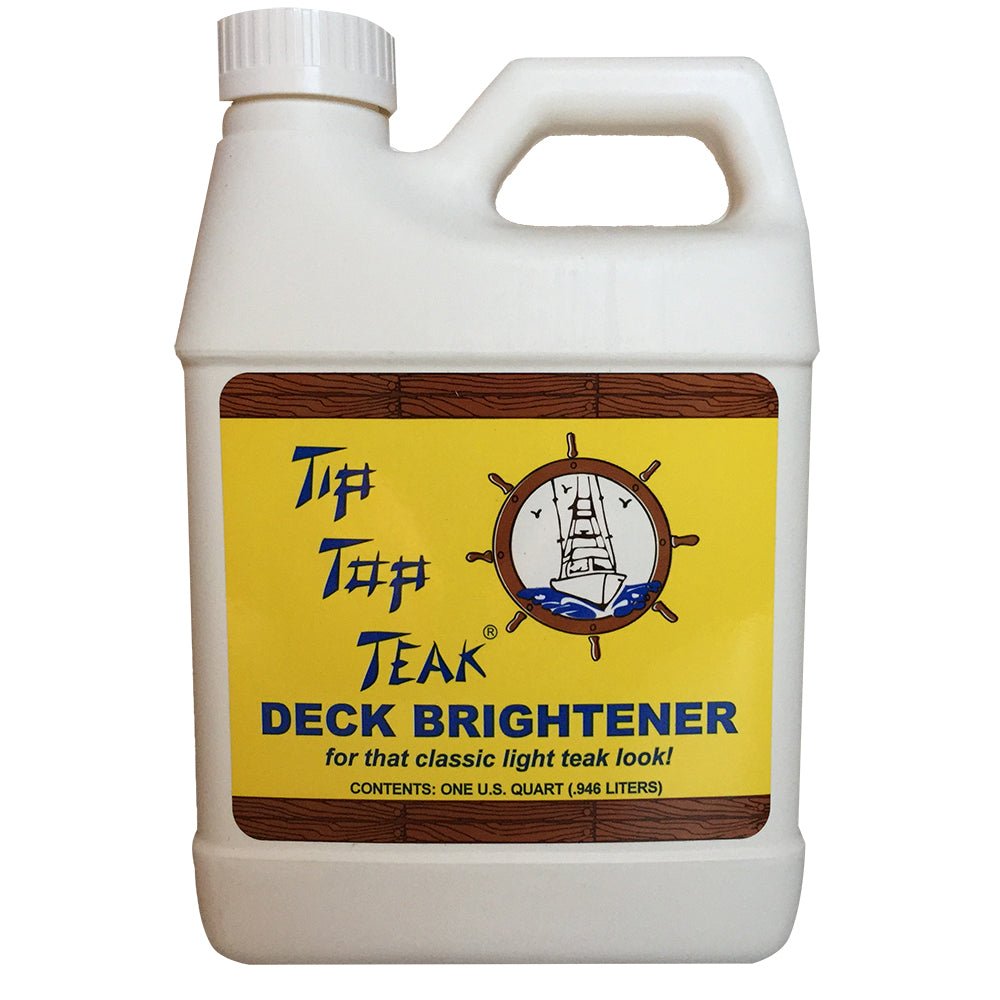 Tip Top Teak Deck Brightener - Quart [TB 3001] - Houseboatparts.com