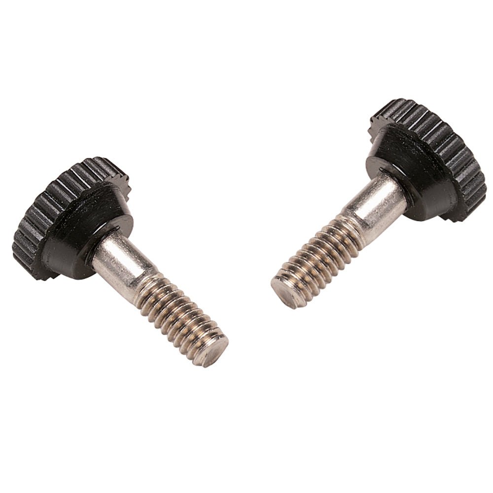 Taylor Made Bimini Hinge Thumb Screws Black - Pair [11736] - Houseboatparts.com