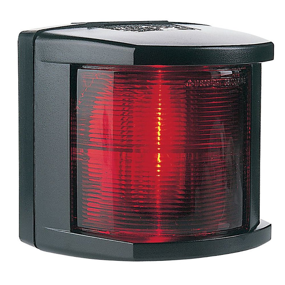 Hella Marine Port Navigation Light - Incandescent - 2nm - Black Housing - 12V [002984335] - Houseboatparts.com