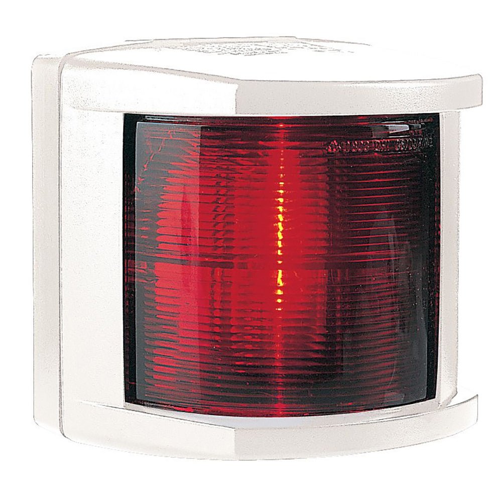 Hella Marine Port Navigation Light - Incandescent - 2nm - White Housing - 12V [002984385] - Houseboatparts.com