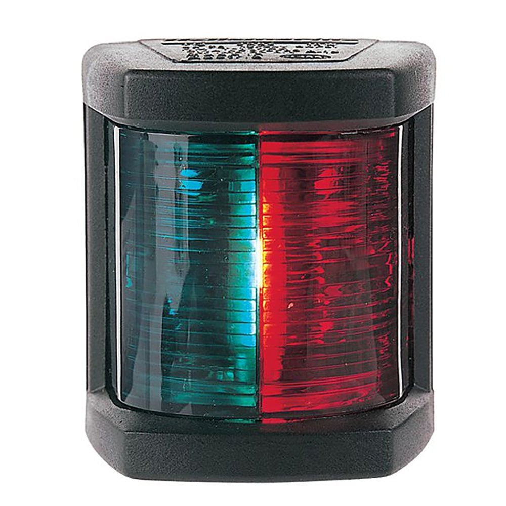 Hella Marine Bi-Color Navigation Lamp- Incandescent - 1nm - Black Housing - 12V [003562045] - Houseboatparts.com