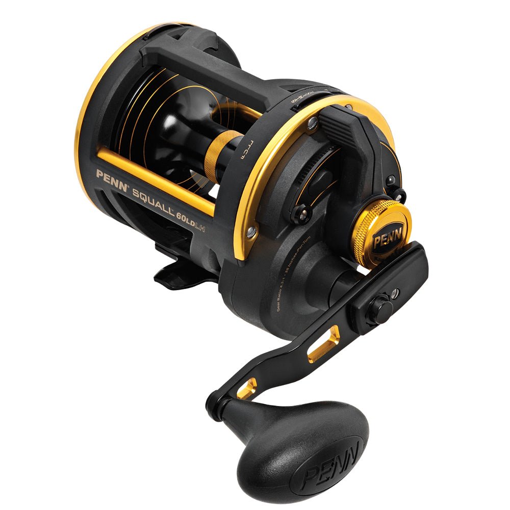 PENN SQL60LDLH Squall Lever Drag Reel - Left Hand [1238642] - Houseboatparts.com