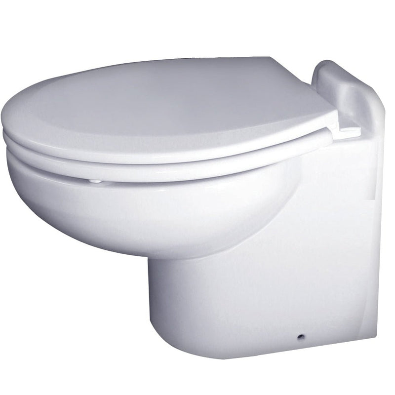 Raritan Marine Elegance - Household Style - White - Freshwater Solenoid - Smart Toilet Control - 12v [221HF012] - Houseboatparts.com