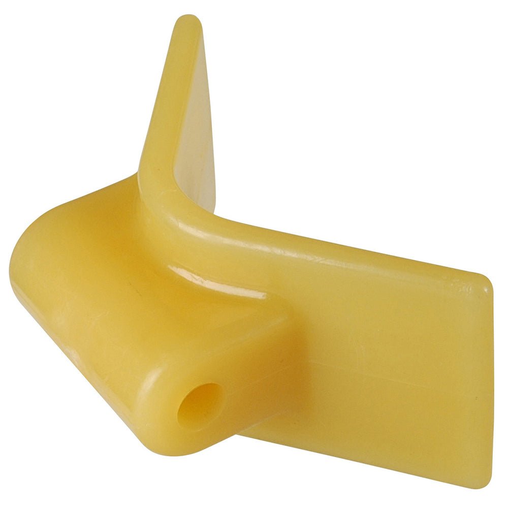 C.E. Smith Bow Y-Stop - 3" x 3" - Yellow [29751] - Houseboatparts.com