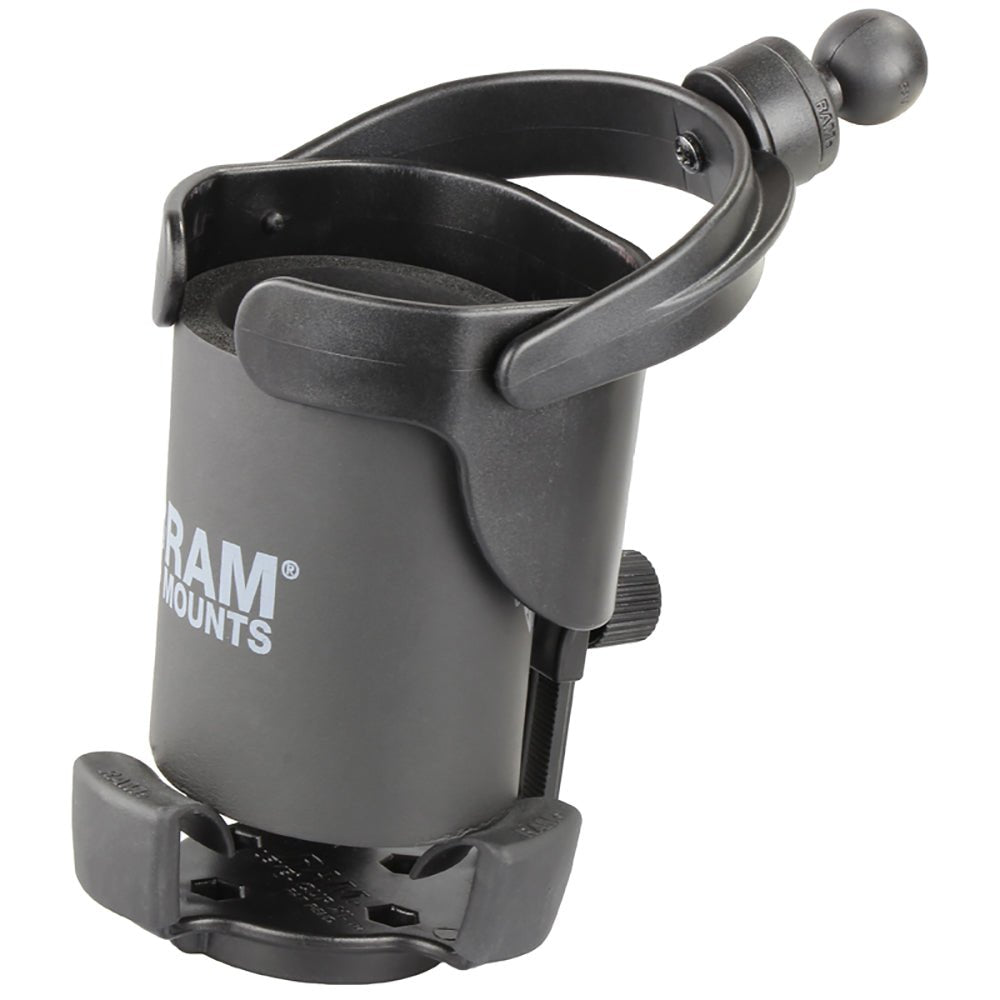 RAM Mount Level Cup XL w/B Size 1" Ball [RAP-B-417BU] - Houseboatparts.com