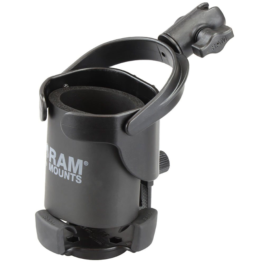RAM Mount Level Cup XL w/Single Socket for B Size 1" Ball [RAP-B-417-200-1U] - Houseboatparts.com