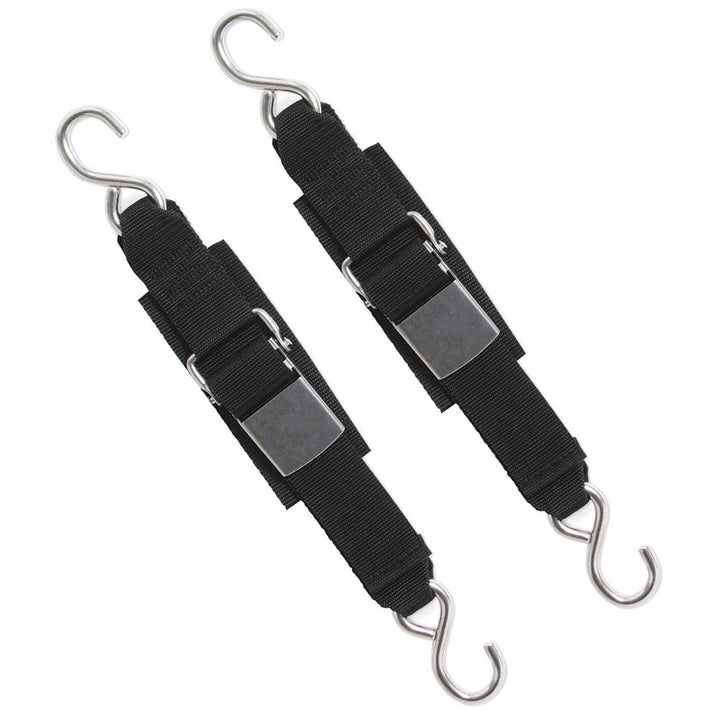 BoatBuckle Stainless Steel Kwik-Lok Transom Tie-Downs [F12066] - Houseboatparts.com