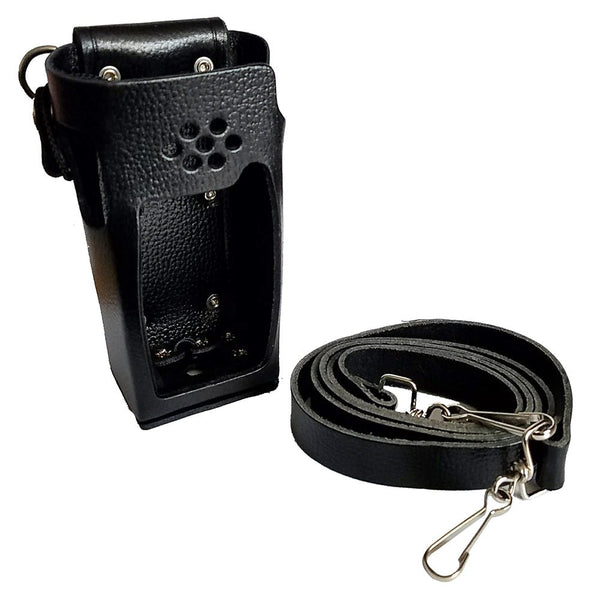 Standard Horizon Leather Case w/Belt Loop Shoulder Strap [SHC-18] - Houseboatparts.com