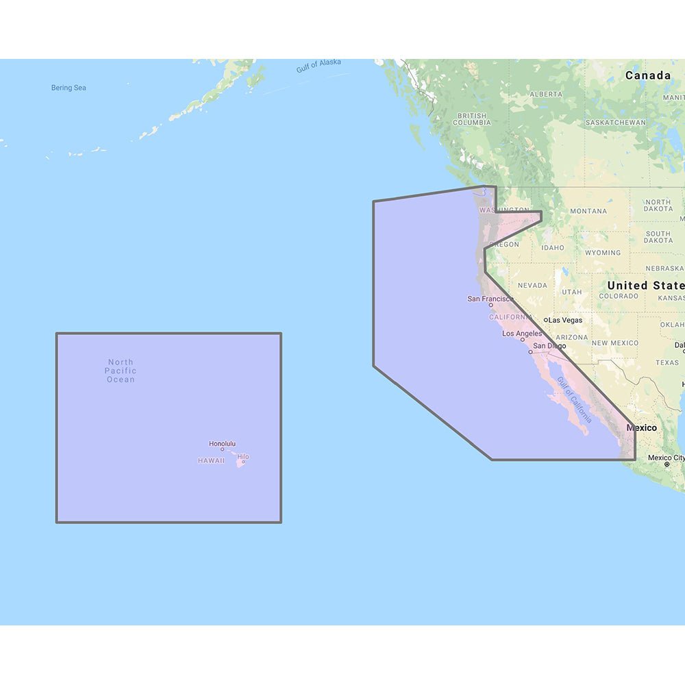 Furuno U.S. West Coast, Hawaii Baja Mexico - Vector Chart, Standard Resolution Satellite Photos f/Baja Mexico - Unlock Code [MM3-VNA-024] - Houseboatparts.com