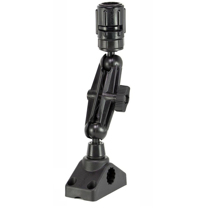 Scotty 152 Ball Mounting System w/Gear-Head Adapter, Post Combination Side/Deck Mount [0152] - Houseboatparts.com