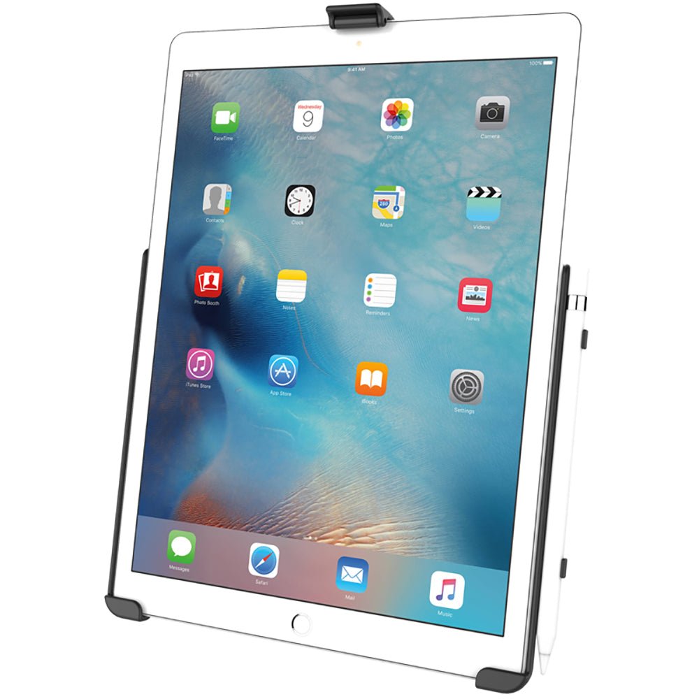 RAM Mount EZ-Rollr Cradle for the Apple iPad Pro 12.9" [RAM-HOL-AP21U] - Houseboatparts.com