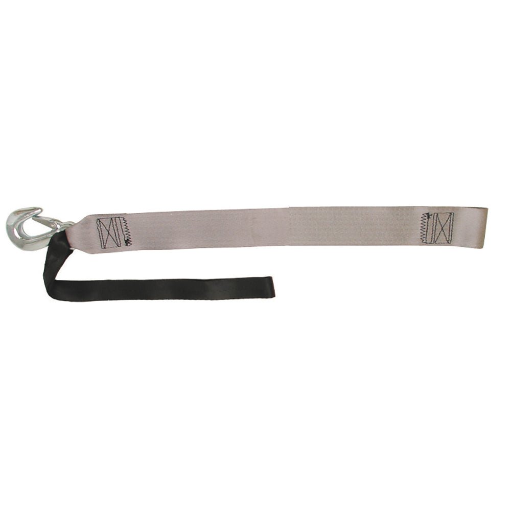 BoatBuckle P.W.C. Winch Strap w/Loop End - 2" x 15 [F14216] - Houseboatparts.com