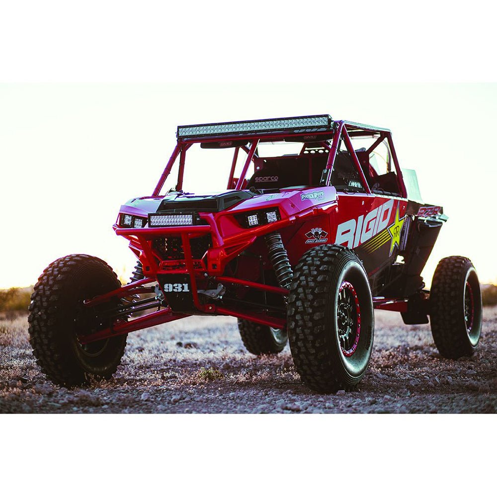 RIGID Industries E-Series PRO 6" Flood LED - Black [106113] - Houseboatparts.com