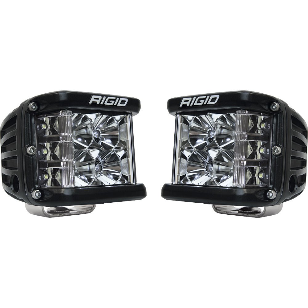 RIGID Industries D-SS Series PRO Flood LED Surface Mount - Pair - Black [262113] - Houseboatparts.com