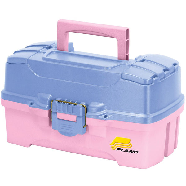 Plano Two-Tray Tackle Box w/Duel Top Access - Periwinkle/Pink [620292] - Houseboatparts.com