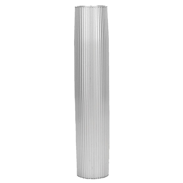 TACO Aluminum Ribbed Table Pedestal - 2-3/8" O.D. - 26" Length [Z60-8266VEL26-2] - Houseboatparts.com