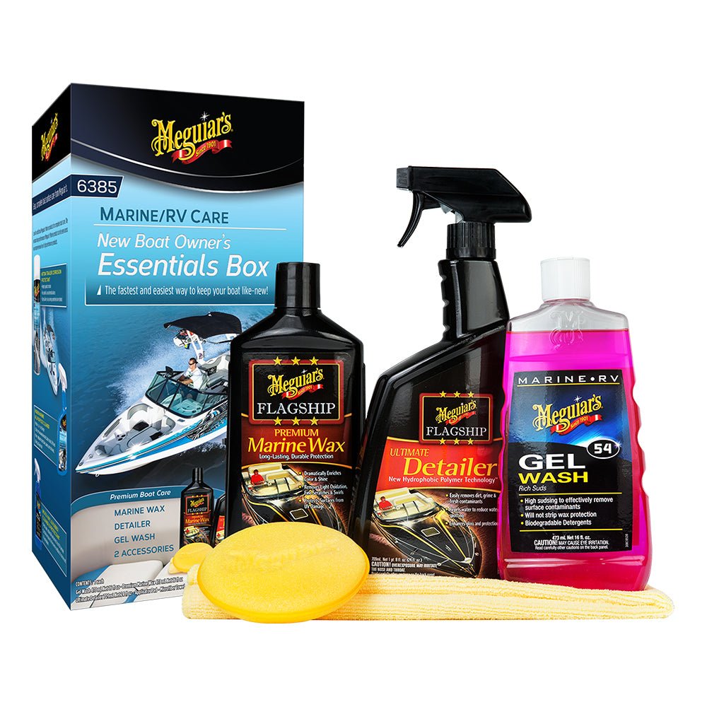 Meguiars New Boat Owners Essentials Kit [M6385] - Houseboatparts.com