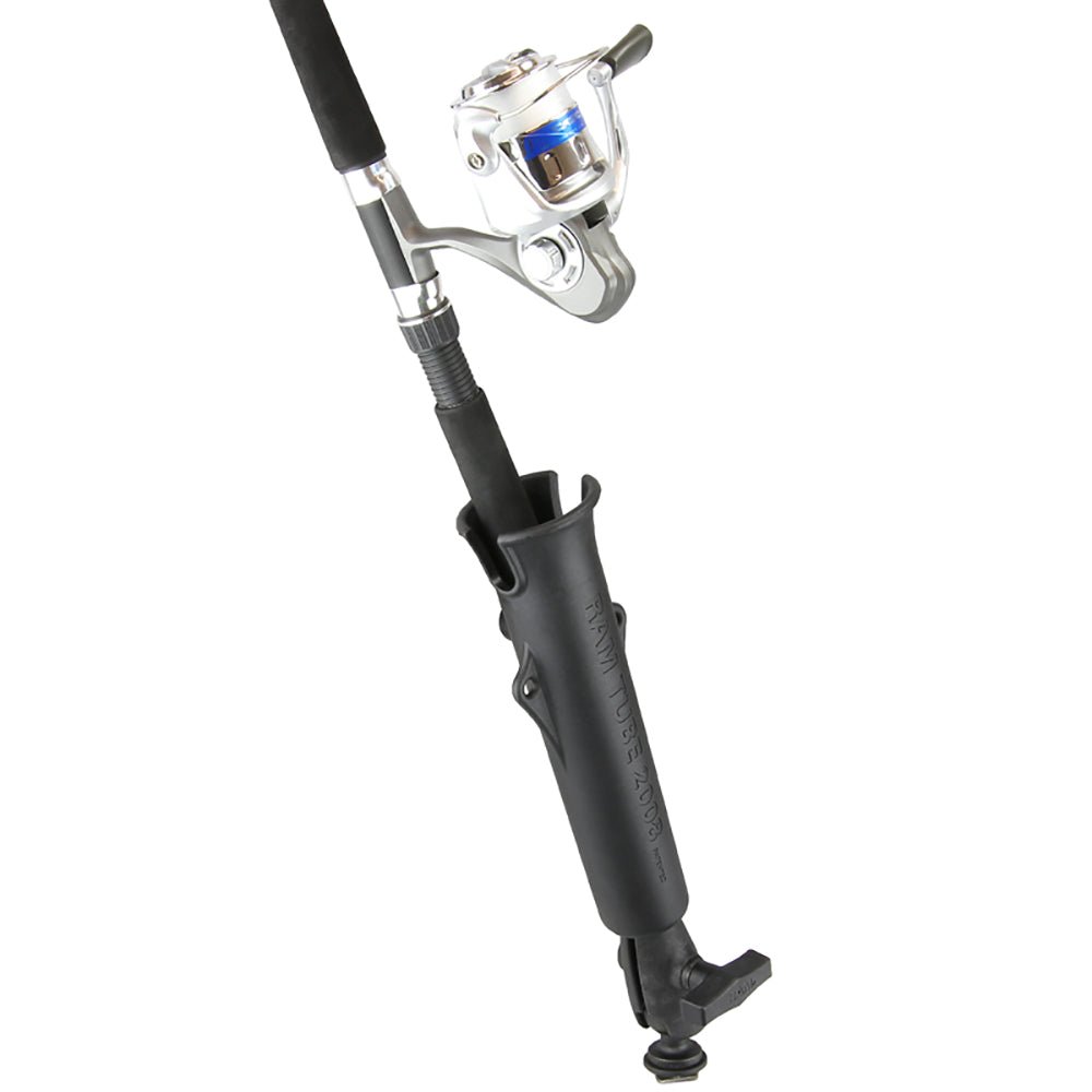 RAM Mount RAM-TUBE 2008 Fishing Rod Holder with Track Ball Base [RAP-119-TRA1U] - Houseboatparts.com