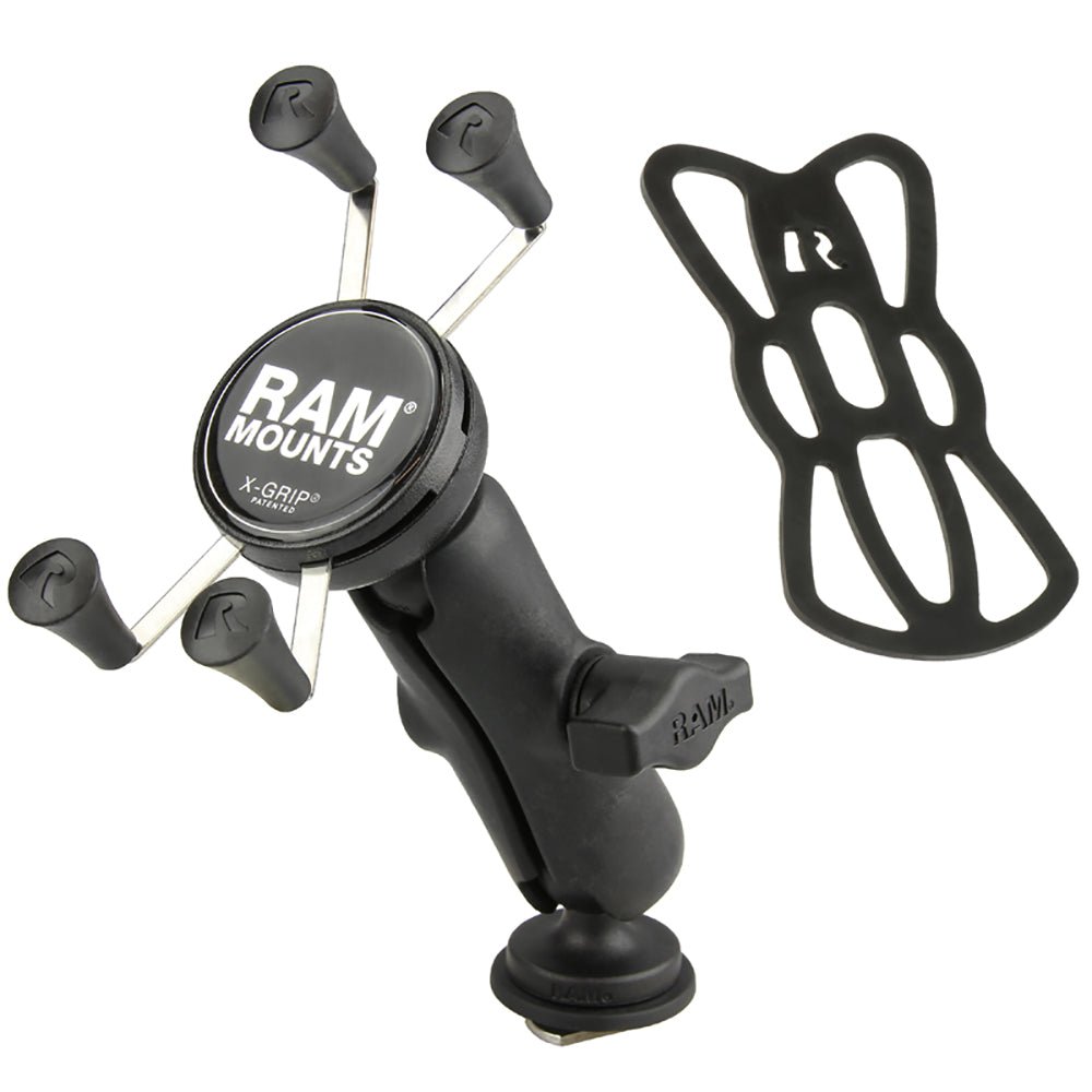 Ram Mount X-Grip Phone Mount w/Track BallBase [RAP-HOL-UN7B-354-TRA1U] - Houseboatparts.com