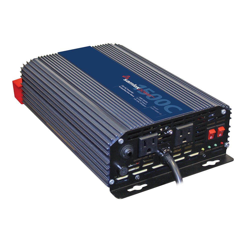 Samlex 1500W Modified Sine Wave Inverter/Charger - 12V [SAM-1500C-12] - Houseboatparts.com