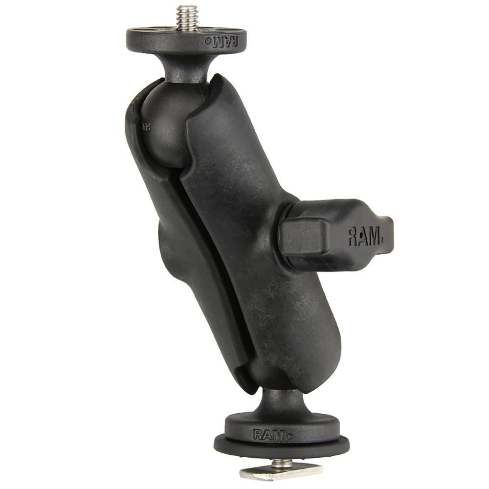 Ram Mount Track Ball Mount with 1/4"-20 Threaded Adapter for Action Cameras [RAP-B-366-153-354-TRA1U] - Houseboatparts.com