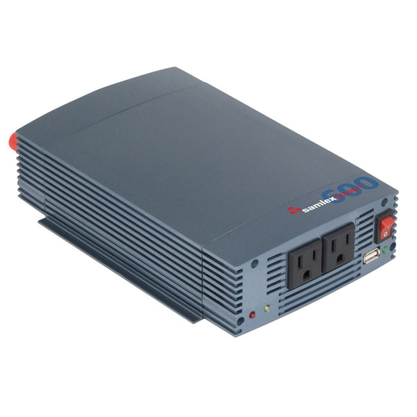 Samlex 600W Pure Sine Wave Inverter - 12V w/USB Charging Port [SSW-600-12A] - Houseboatparts.com