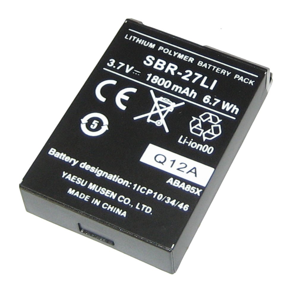 Standard Horizon Replacement Lithium Ion Battery Pack f/HX300 [SBR-27LI] - Houseboatparts.com