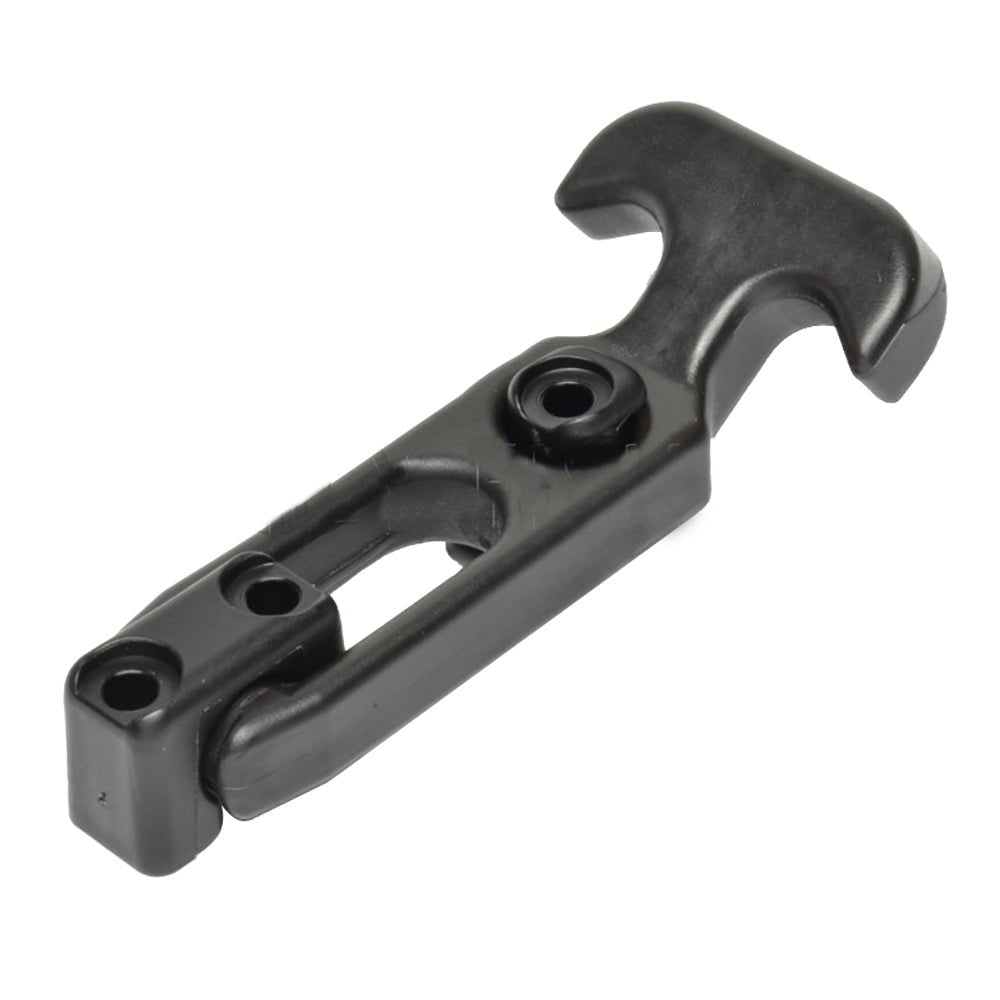 Southco T-Handle Latch - Black Flexible Rubber w/Keeper [F7-53] - Houseboatparts.com