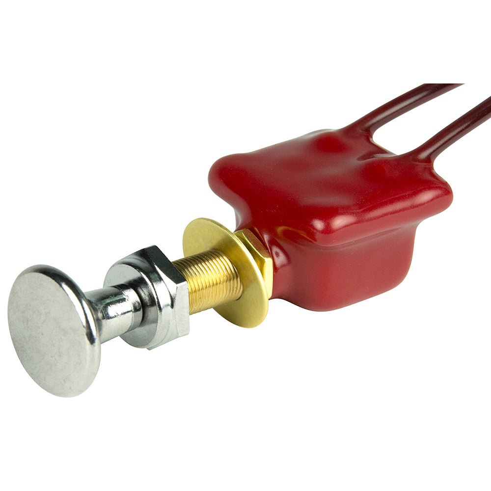 BEP 2-Position SPST Push-Pull Switch w/Wire Leads - OFF/ON [1001306] - Houseboatparts.com